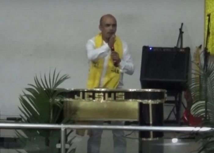 Pastor José Dorivaldo Teixeira, da Igreja do Evangelho Quadrangular em Altamira, Pará.