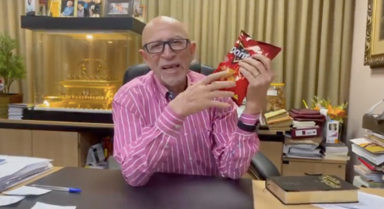 Pr. Jorge Linhares critica campanha LGBT da Doritos (Foto: Reprodução/Instagram/Pr. Jorge Linhares)