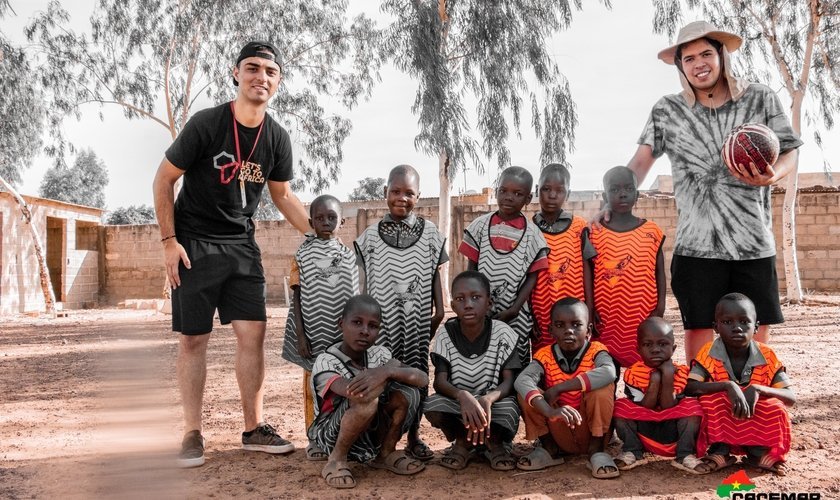 Projeto acontece na base da ONG CACEMAR, em Burkina Faso. (Foto: Divulgação/CACEMAR)