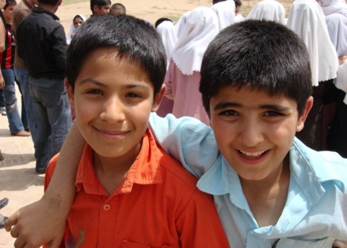 Crianças no Irã