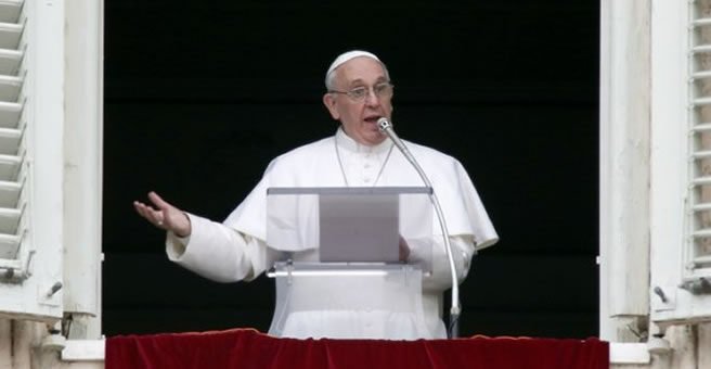 Papa Francisco na janela do Vaticano (Foto: Reprodução/Vaticano)