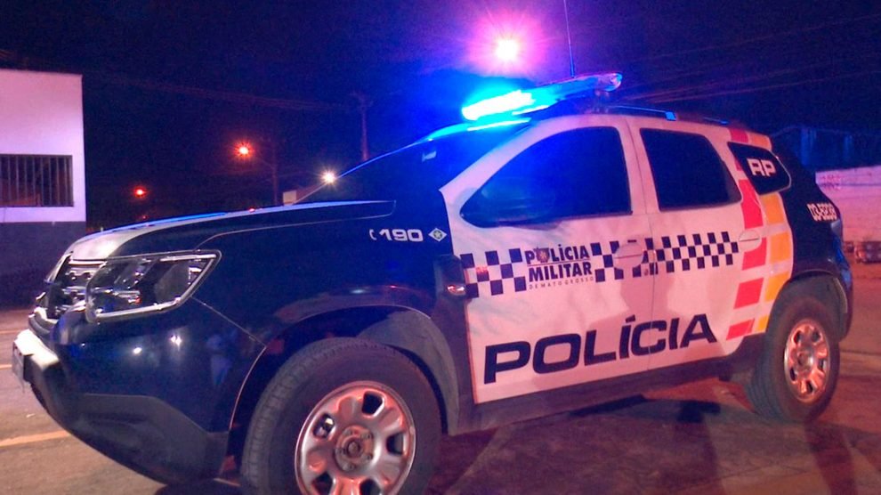 Viatura da Polícia Militar de Mato Grosso