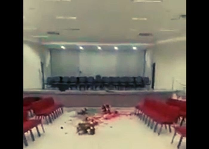 Templo Central da Assembleia de Deus em Tauá, no Ceará, é vandalizado.