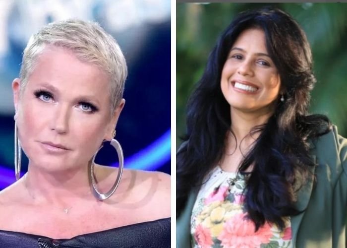 Xuxa e a deputada estadual Rosane Felix (Montagem Folha Gospel)