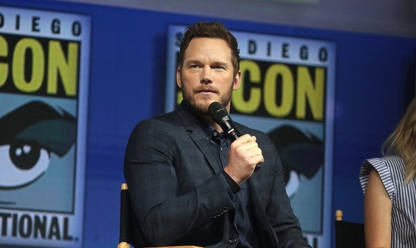 O ator Chris Pratt enfrenta críticas por causa da sua fé cristã