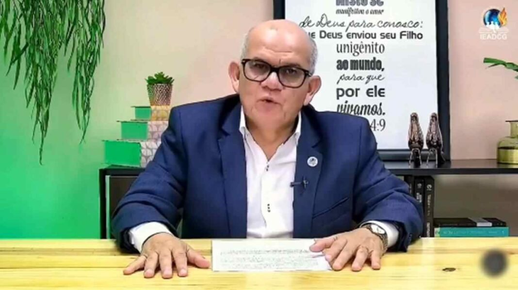 Pastor Daniel Nunes, presidente da Assembleia de Deus em Campina Grande, na Paraíba