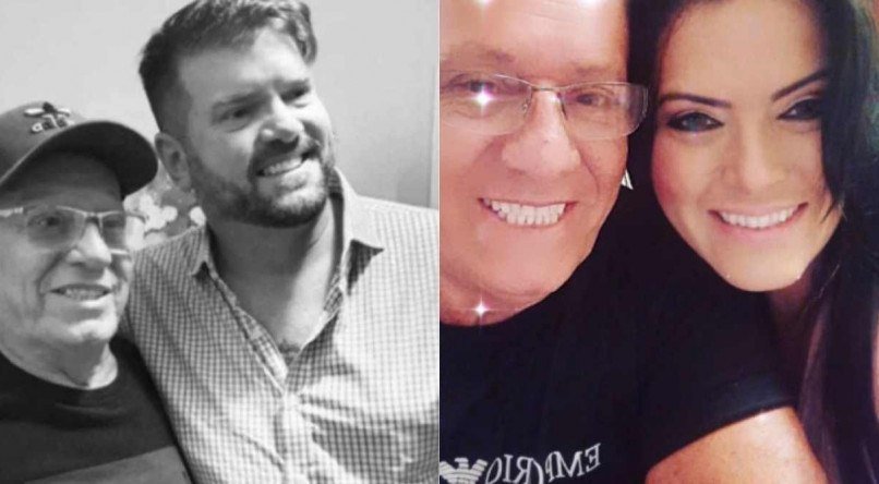 Rayssa e Ravel com o pai Afonso (Reprodução/Instagram)