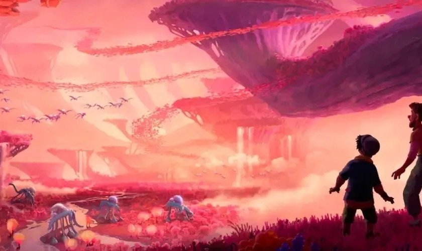 Pôster de “Strange World”. (Imagem: Walt Disney Animation Studios)