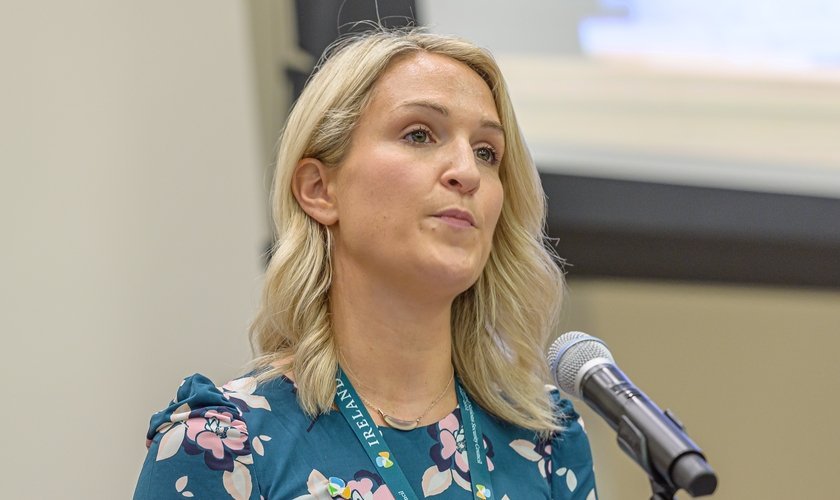 Ministra da Justiça da Irlanda, Helen McEntee.