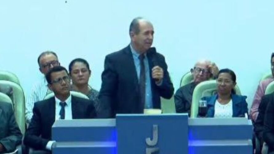 Pastor Valmir Rosa Dias, presidente da Nação Madureira de Xinguara (Cadex), no Pará