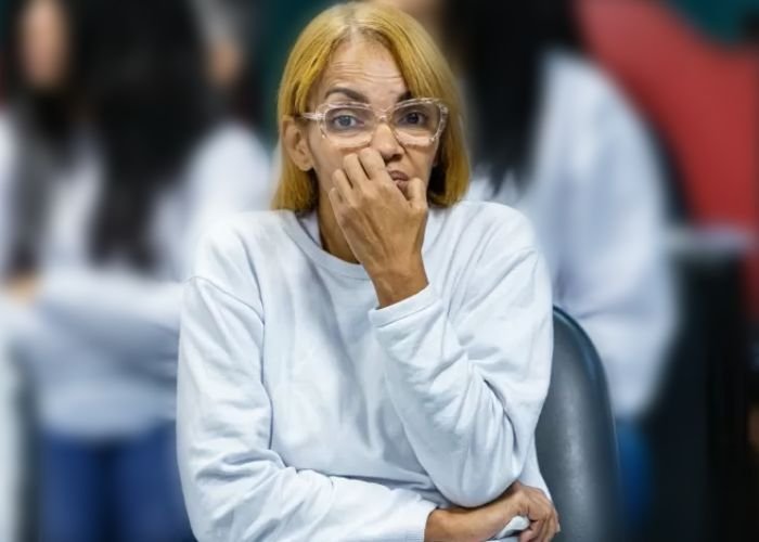 Flordelis durante julgamento Tribunal do Júri de Niterói (RJ)