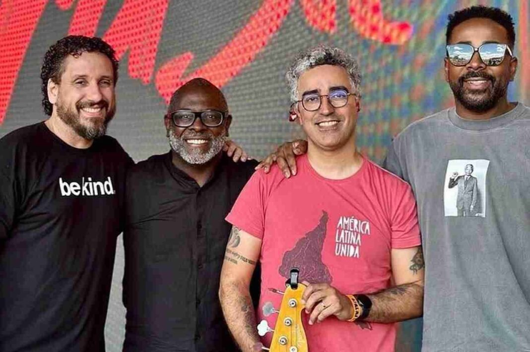 Leonardo Gonçalves, Kleber Lucas, Duca Tambasco e Clóvis Pinho (da esq. para dir.)
