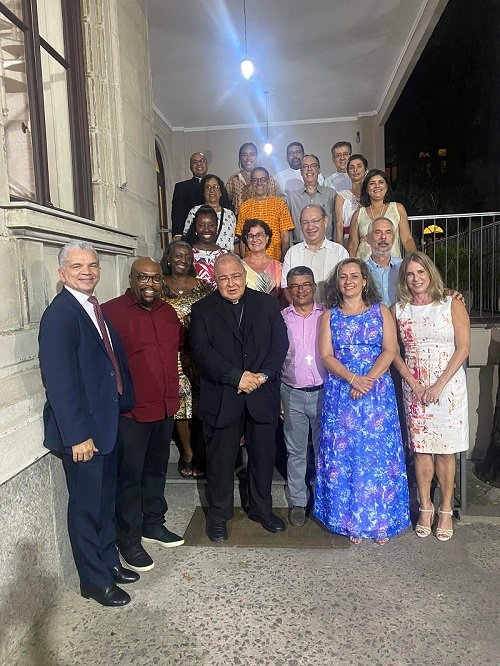 Jantar de Líderes Religiosos com Cardeal Arcebispo do Rio de Janeiro (Foto: Gilberto Garcia/Cortesia) Jantar de Líderes Religiosos com Cardeal Arcebispo do Rio de Janeiro (Foto: Gilberto Garcia/Cortesia)