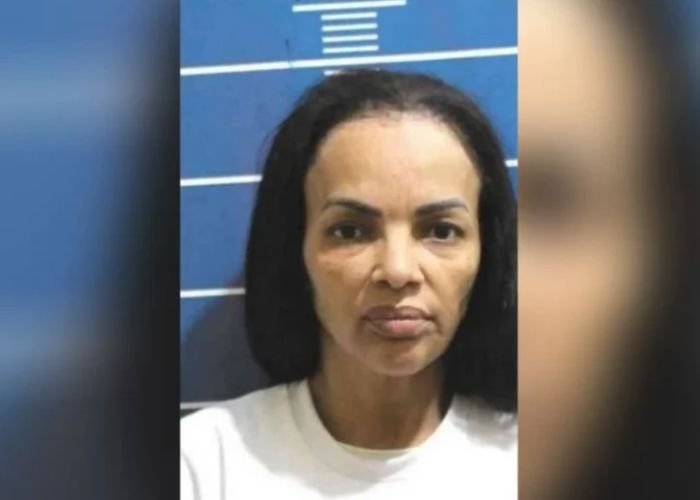 Flordelis dos Santos na cadeia (Foto: Reprodução)