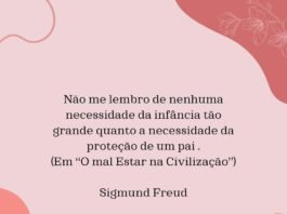 Frase de Sigmund Freud (Arte de Helena Chiappetta)