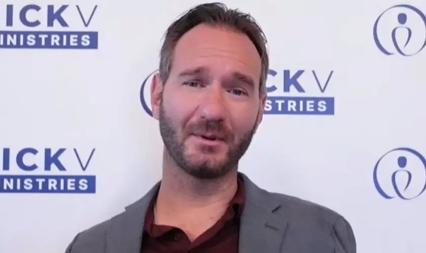Nick Vujicic. (Foto: Reprodução/CBN News)