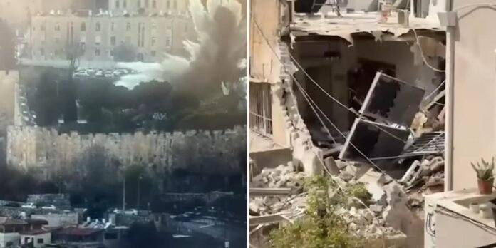 Comunidade cristã israelense celebra Páscoa sob ameaça de mísseis em Tel Aviv.