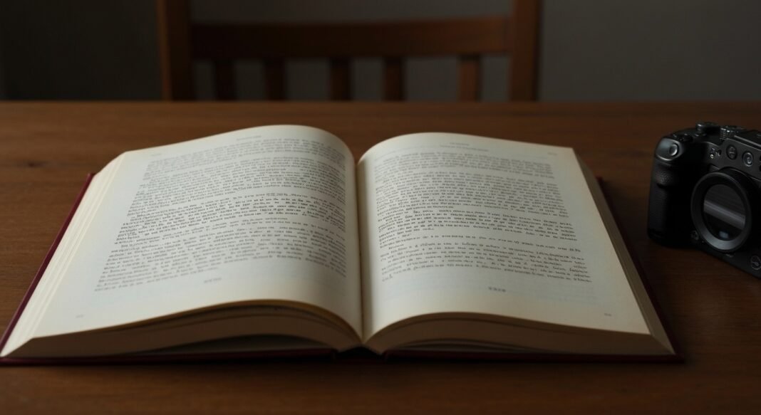 Livro antigo aberto com luz emanando, simbolizando estudo sobre anjos e demônios.