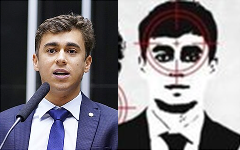 Deputado federal Nikolas Ferreira denuncia cartazes com ameaças na UFMG.