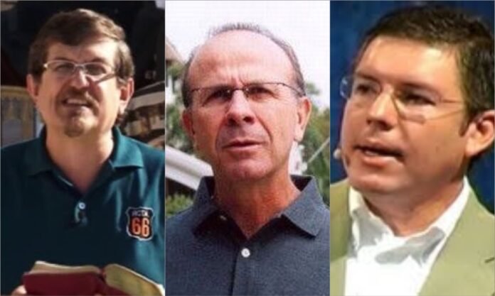 Pastor Luiz Sayão em escritório com livros