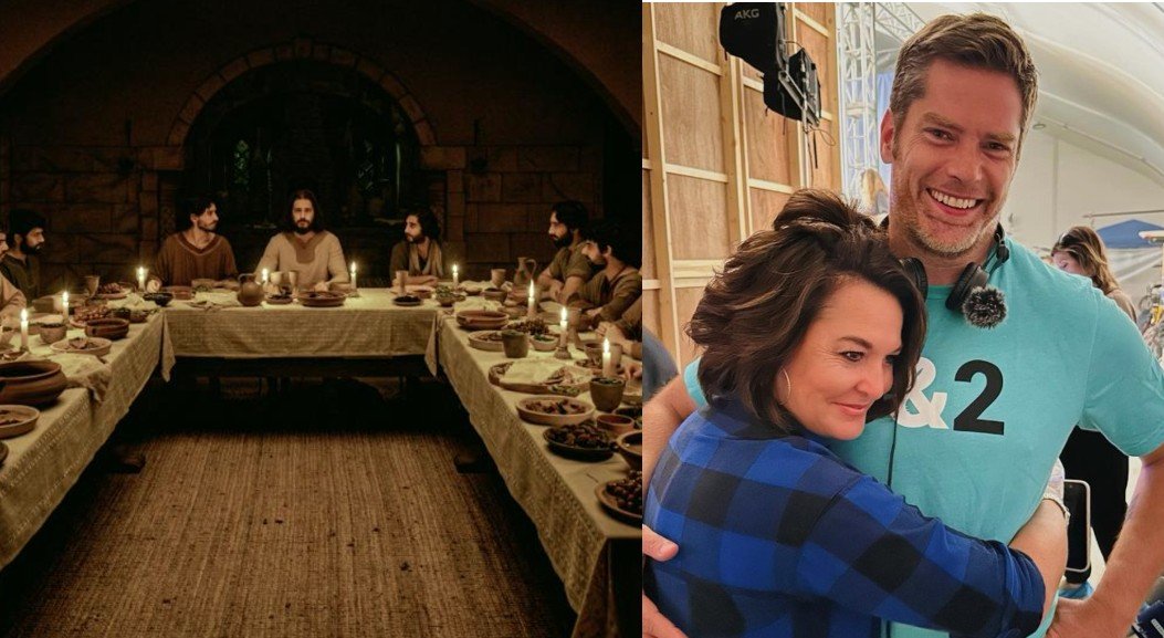 Amanda e Dallas Jenkins, casal, em momento de apoio e esperança