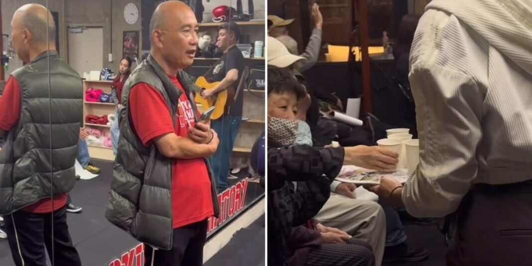 Homem ministra Santa Ceia em igreja no Japão