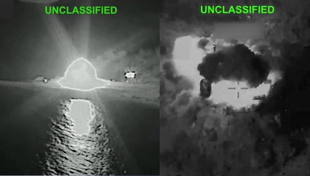 Navio petroleiro navegando pelo Estreito de Ormuz em clima tenso.