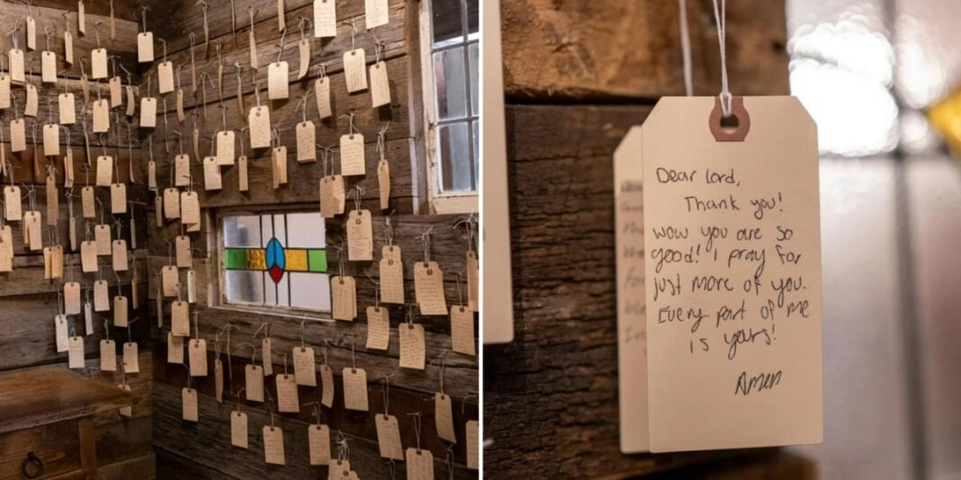 Capela de oração em loja de roupas nos Estados Unidos