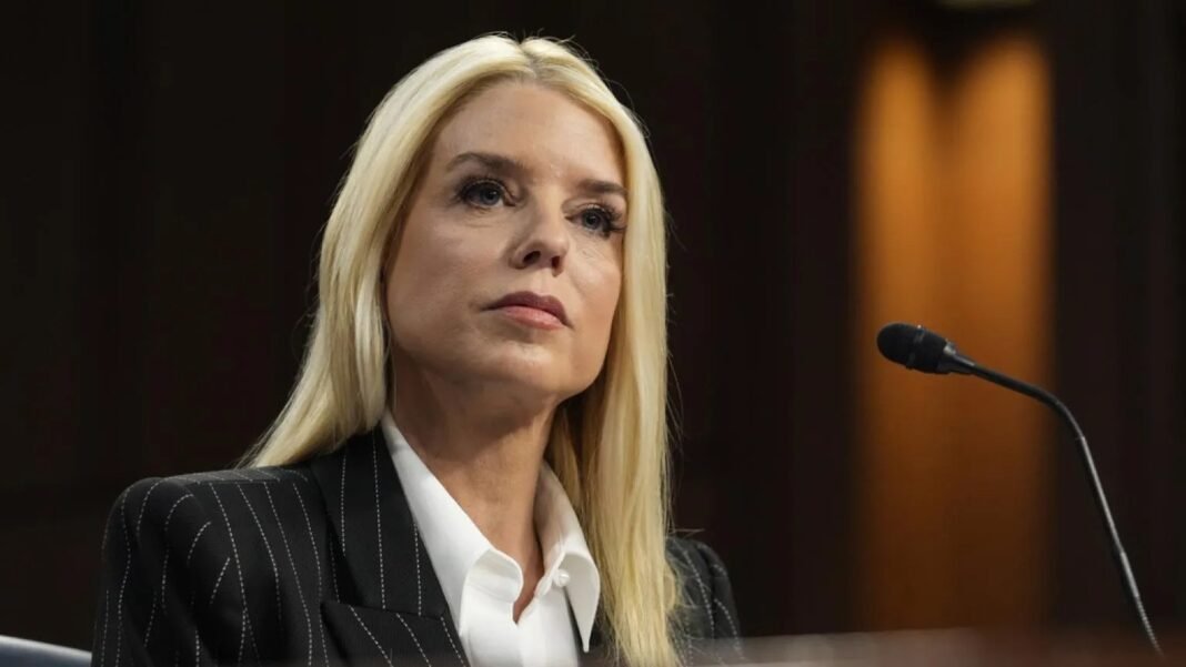 Pam Bondi, Procuradora Geral dos Estados Unidos.