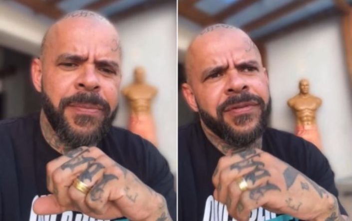 Pastor Anderson Silva durante anúncio de pré-candidatura em Brasília