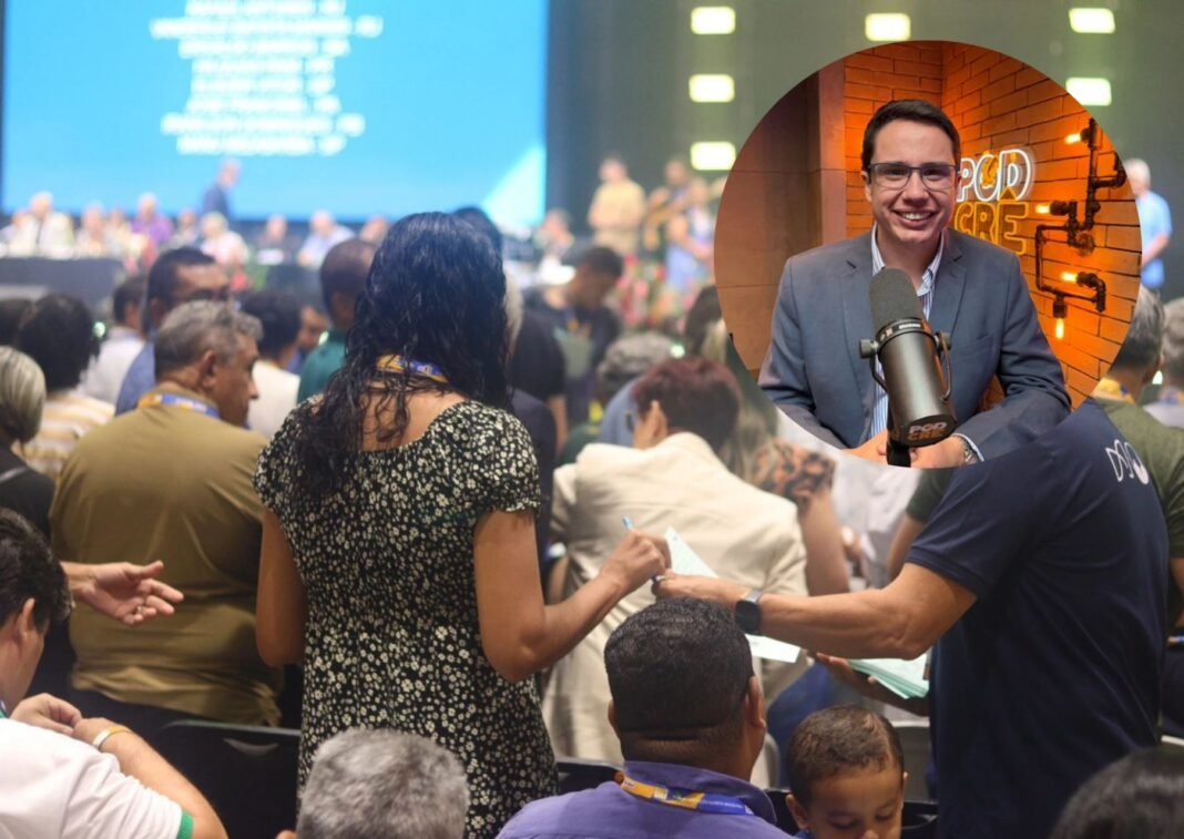 Pastor Raphael Abdalla explicando doutrina batista sobre dons espirituais