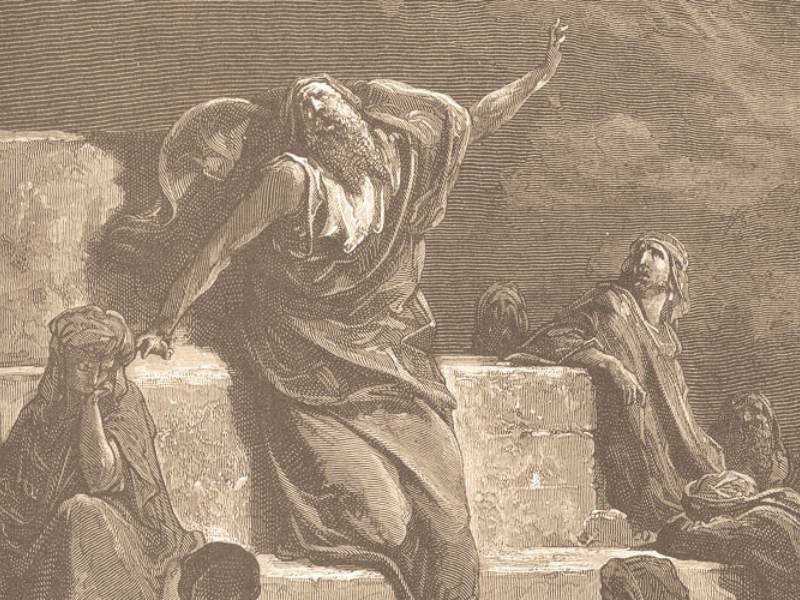 Mãos calejadas segurando terra com um broto verde emergindo, simbolizando esperança em meio ao sofrimento.