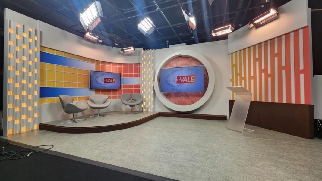 Edifício da filial da TV Novo Tempo em Pindamonhangaba