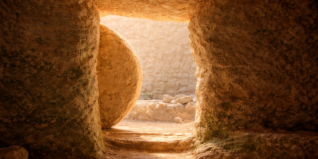 Homem pensativo em um parque urbano