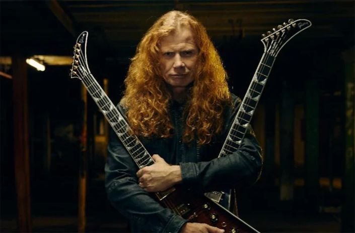 Dave Mustaine, líder do Megadeth, em entrevista.