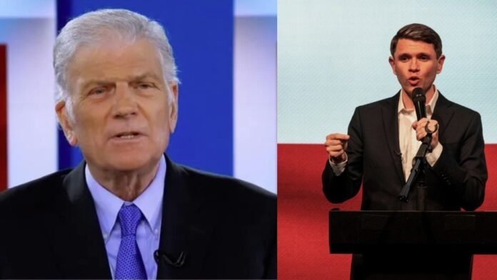 Franklin Graham rebate alegações de James Talarico sobre o aborto e a Bíblia Evangelista Franklin Graham e político James Talarico em um debate sobre a Bíblia e o aborto.