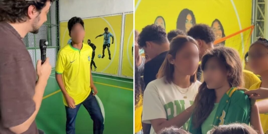 Estudantes em escola na Bahia oram por colegas enfermos após aceitarem Jesus.