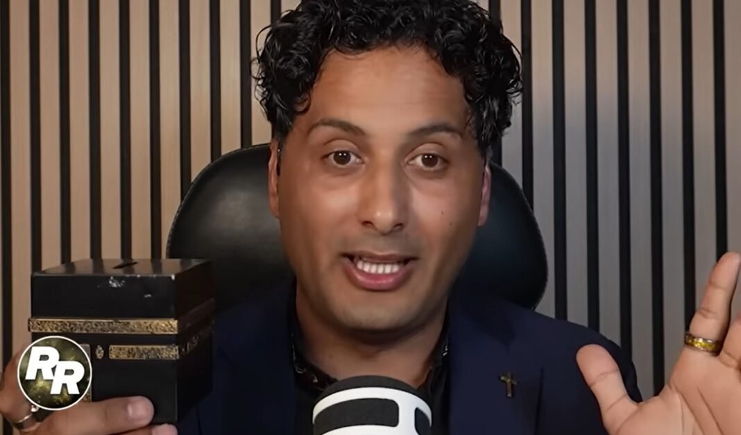 Homem do Oriente Médio em reflexão espiritual