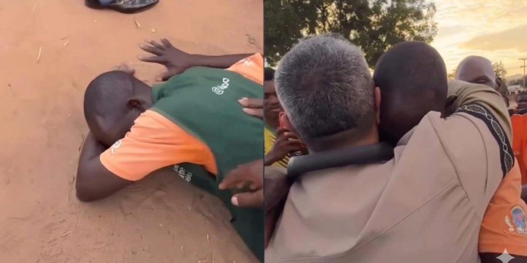 Pastor africano comovido recebe motocicleta para evangelizar no Malawi.