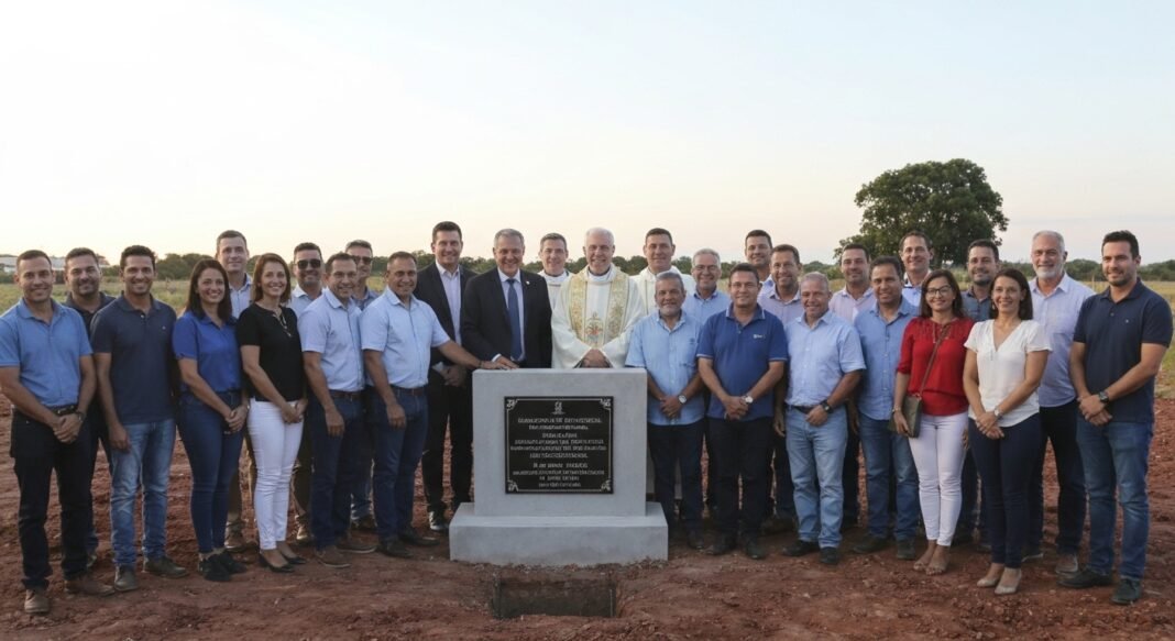 Cerimônia de lançamento de pedra fundamental para reconstrução de igreja copta no Canadá