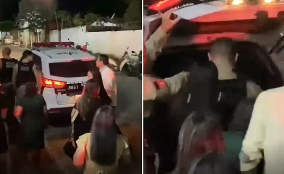 Pastor expressa preocupação durante culto após ser detido, denunciando intolerância religiosa.