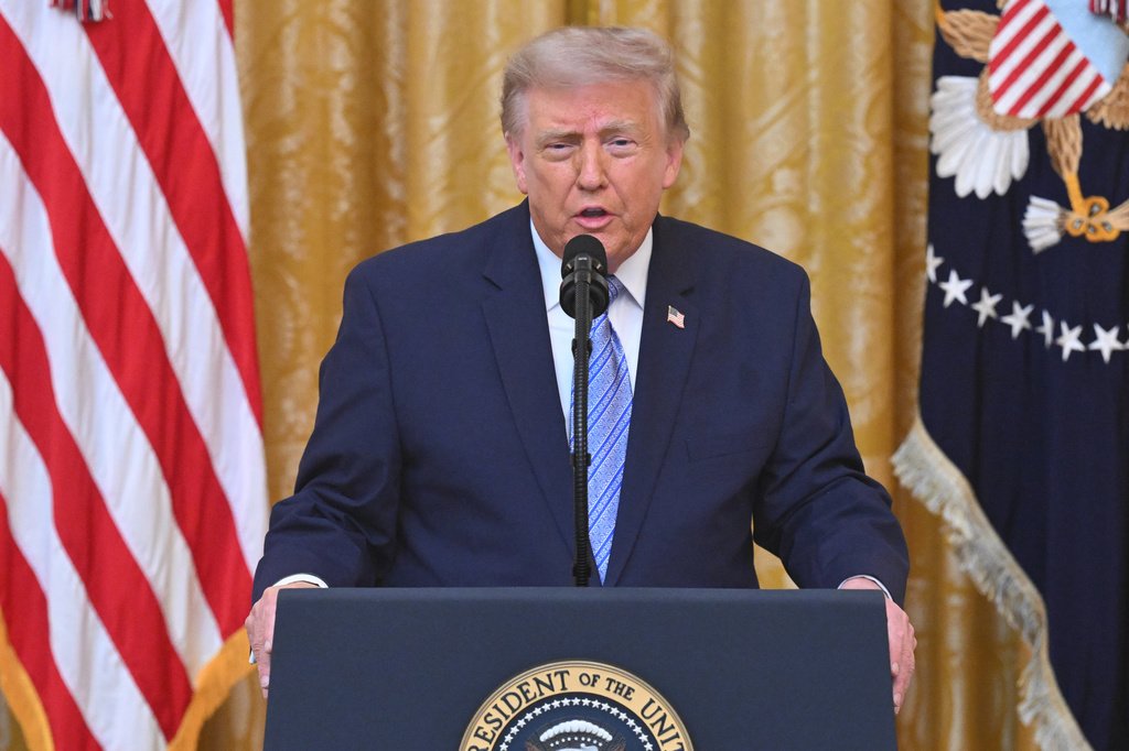 Donald Trump discursa sobre segurança eleitoral nos EUA