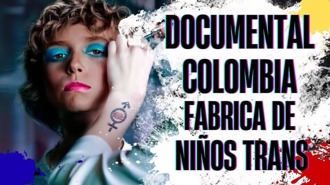 Fachada de tribunal em cidade colombiana em estilo fotojornalístico