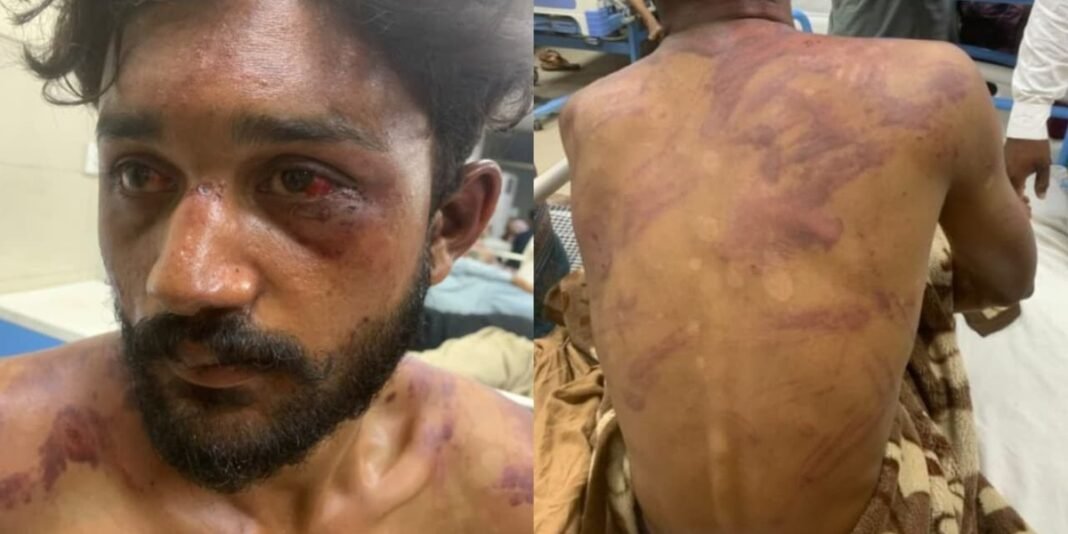 Fachada de um hospital no Paquistão simbolizando o atendimento médico de vítimas de violência