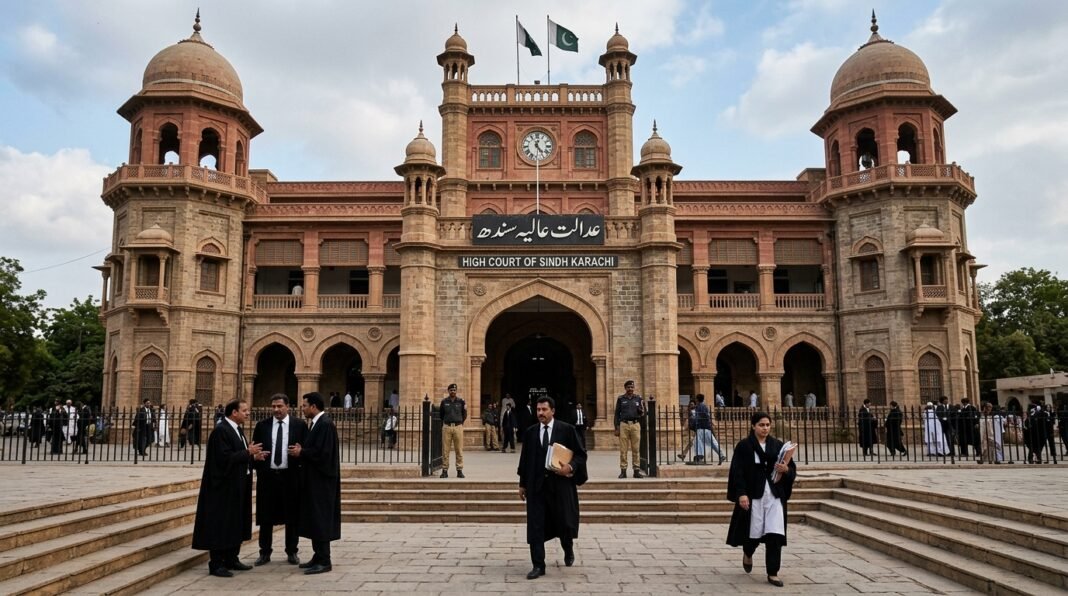 Tribunal de justiça em Lahore, Paquistão.