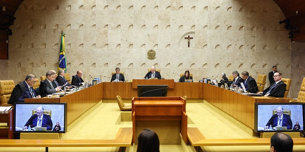 Fachada do Supremo Tribunal Federal em Brasília